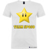 T-shirt personalizzata per addio al celibato con stella team sposo