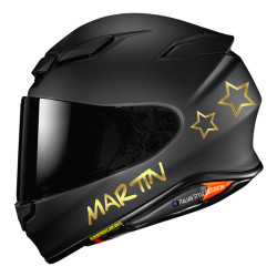 Adesivo personalizzato casco sticker decalcomanie moto
