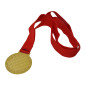 Medaglia personalizzata colore oro per premiazioni e gare