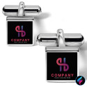 Gemelli personalizzati con il tuo logo forma quadrata camicia o giacca