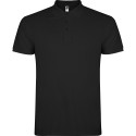 Polo personalizzata uomo mezza manica in cotone Classic Man colore nero