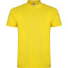 Polo personalizzata uomo mezza manica in cotone Classic Man colore giallo