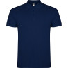 Polo personalizzata uomo mezza manica in cotone Classic Man colore blu navy
