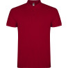 Polo personalizzata uomo mezza manica in cotone Classic Man colore granata