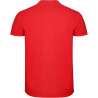 Polo personalizzata uomo mezza manica in cotone Classic Man colore rosso