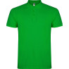 Polo personalizzata uomo mezza manica in cotone Classic Man verde prato