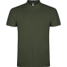 Polo personalizzata uomo mezza manica in cotone Classic Man verde bottiglia