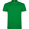 Polo personalizzata uomo mezza manica in cotone Classic Man verde tropicale