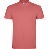 Polo personalizzata uomo mezza manica in cotone Classic Man rosso crisantemo