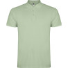 Polo personalizzata uomo mezza manica in cotone Classic Man verde mist