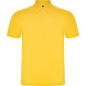 Polo personalizzata mezza manica in cotone piquè Astra colore giallo