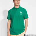 Polo personalizzata mezza manica in cotone piquè Astra