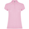 Polo personalizzata donna mezza manica in cotone Classic woman colore rosa