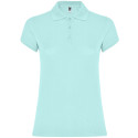 Polo personalizzata donna mezza manica in cotone Classic woman colore verde menta