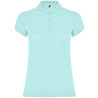 Polo personalizzata donna mezza manica in cotone Classic woman colore verde menta