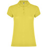 Polo personalizzata donna mezza manica in cotone Classic woman colore giallo mais
