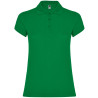 Polo personalizzata donna mezza manica in cotone Classic woman colore verde tropicale