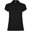 Polo personalizzata donna mezza manica in cotone Classic woman colore nero