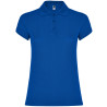 Polo personalizzata donna mezza manica in cotone Classic woman colore blu royal