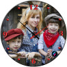Orologio da parete rotondo mamma personalizzabile con foto