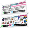 Banner personalizzato striscione personalizzato in pvc