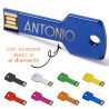 Memoria usb personalizzata con incisione key