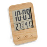 Orologio meteo in bambù personalizzato Melt