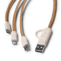 Cavo di ricarica 5 in 1 usb micro C e Lightning 125cm 2