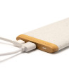Batteria esterna power bank fibra di grano bambù Casi 2