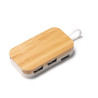 Hub adattatore Porta usb in bambu Cruis