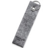 Portachiavi in feltro RPET rettangolare moto auto 4