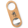 Apribottiglie in legno e acciaio inox collin bambù