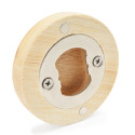 Apribottiglie in bambù funzione sottobicchiere 2