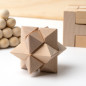 Set di 3 giochi di abilità in legno con incisione personalizzata