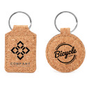 Portachiavi in sughero incisione laser personalizzata