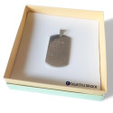 Pendaglio per collana con nomi incisi