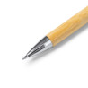 Penna a sfera con clic e punta argentata bambù Tocu 3