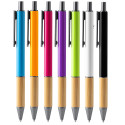 Penna a sfera in bambù 7 colori Pentaus