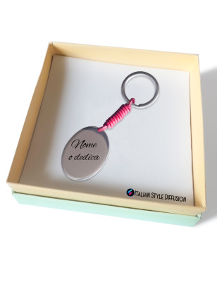 Portachiavi gioiello personalizzato con incisione Orion con scatola