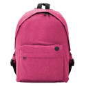 Zaino classico personalizzato 6 colori melange Teo rosa fucsia