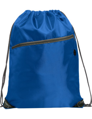 Zaino sacca borsa sportiva multiuso con coulisse nona blu royal 4