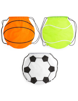 Zaino sportivo a forma di palla basket calcio tennis stampa personalizzata