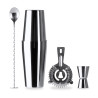 Set da cocktail in acciaio inox 304 shaker 580 ml colino e cucchiaio 2