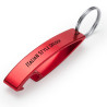 Portachiavi apribottiglie in metallo incisione laser 6 colori