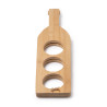 Portabottiglie in legno vino incisione personalizzata 2