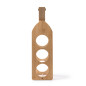 Portabottiglie in legno vino incisione personalizzata