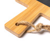 Tagliere in bambù con ardesia incisione personalizzata castel