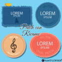 Patch o toppe con ricamo personalizzato
