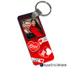 Portachiavi Personalizzato grafica love con foto frp