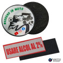 Patch personalizzata con velcro maschio